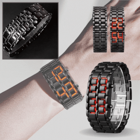 Цифров часовник с LED дисплей - TechTime