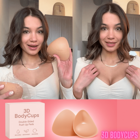 3D Подплънки за повдигане на бюста - BodyCups