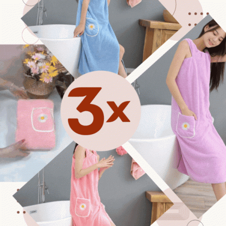 3X Изключително мека кърпа за баня