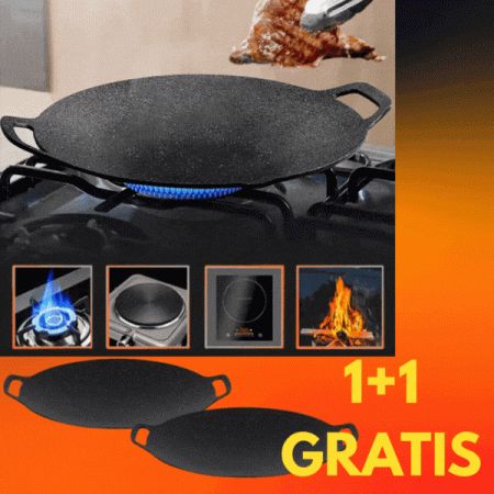 Тиган с незалепващо покритие - GrillMaster Pro 1+1 БЕЗПЛАТНО